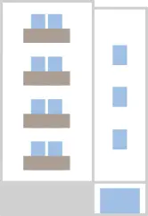 マンションのイラスト